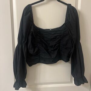 Elegant Black Women's Top